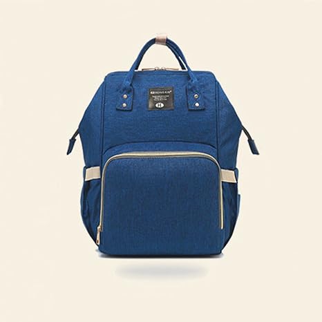 Elegante y Duradero azul Bolsa de pañales Mochila Bebe Bolsos Bebes  impermeablede de Múltiples Funciones Mochila de viaje de Gran Capacidad  Cambio de pañales Mochilas para pañales