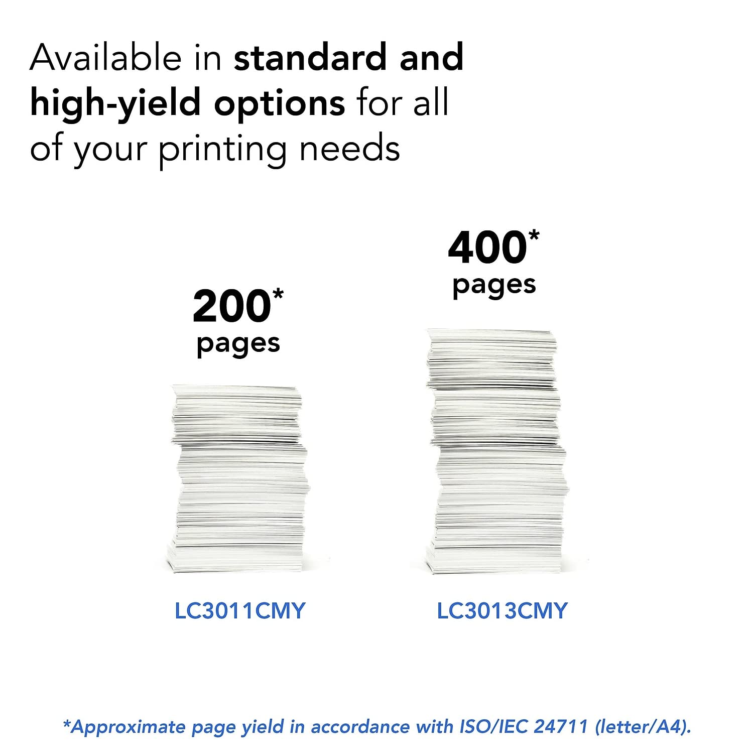 Brother Printer LC3013M Single Pack Cartridge Yield Up To 400 Pages LC3013 Ink Magenta