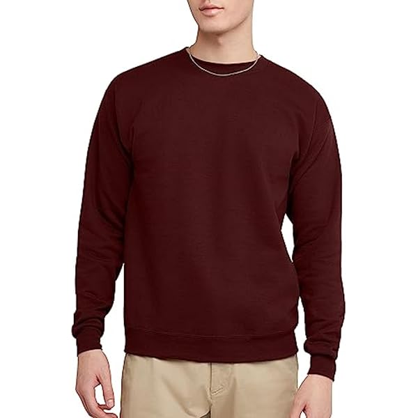 Gildan Sudadera De Forro Polar Con Cuello Redondo Para Hombre, Estilo G18000 (rosa Claro), Rosa Claro
