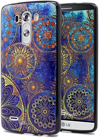 LG G4 Case, Nznd [Ultra-Thin] Premium [Sculptural Art Texture] Soft TPU Protective Flexible Durable Case for LG G4 - Gear Wheel