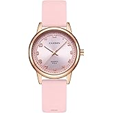 EAJOMIN Waterproof Analog Nurse Watch for Women Nurses, Nursing, Second Hand Easy to Read Comfortable Silicone Band Quartz Watches Gifts for Women