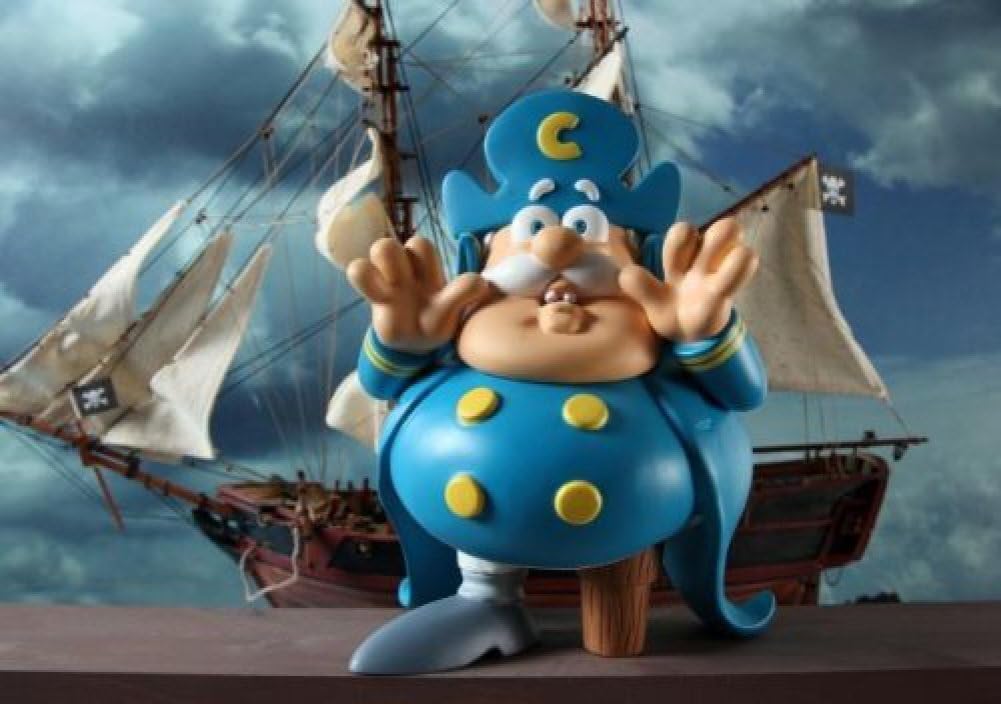 Cap'n (Captain) Cornstarch Vinyl Figure Ron English'