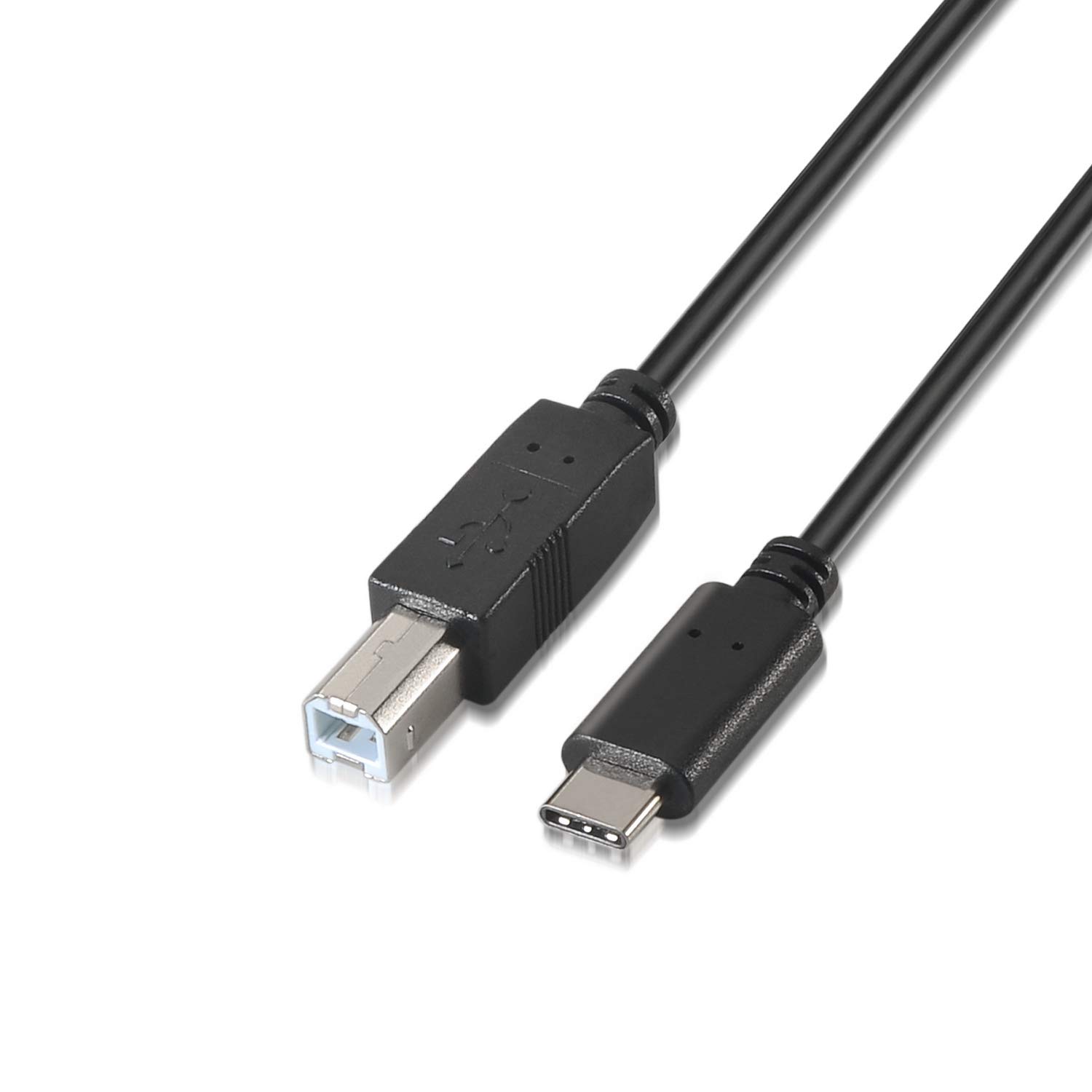 AISENS A107 – 0053 – CABLE USB 2.0 Printer 3 to 1 m, Black