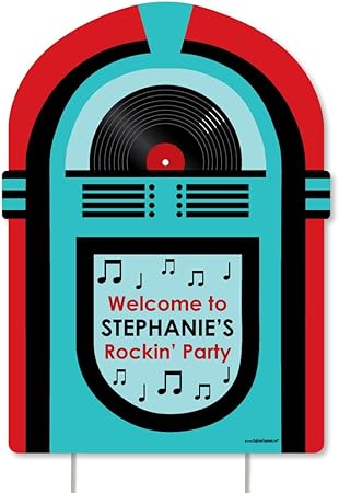 Amazon Com Big Dot Of Happiness Custom 50 S Sock Hop Party