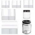 Bandes Thermorétractables PVC - 1250 Pièces - 5 Tailles - Pour Bouteilles Huiles Essentielles