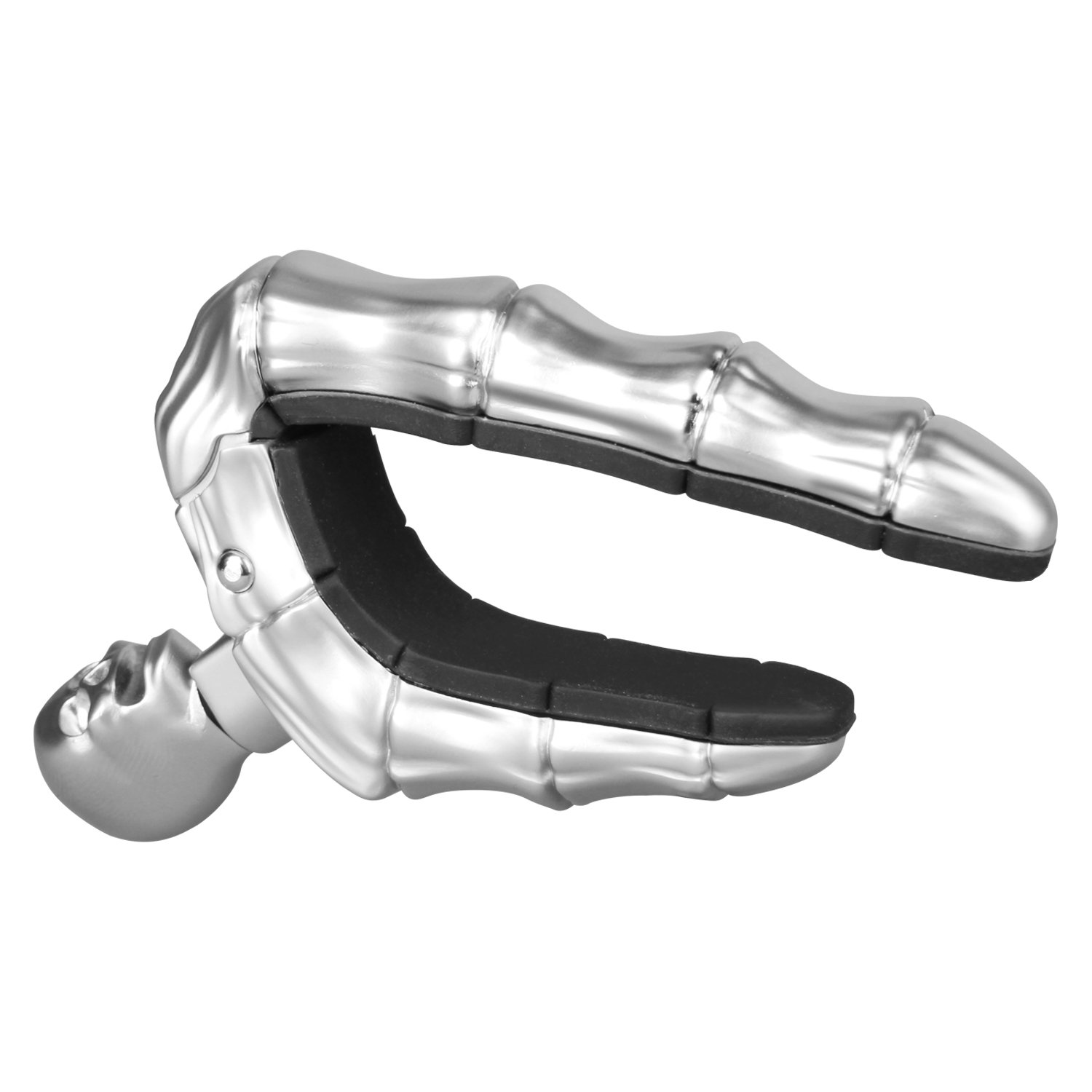 Mugig Guitar Capo Demon Style Deluxe Guitar Clamp for Bass Acoustic Guitar Electric Guitar Glossy Stainless Steel