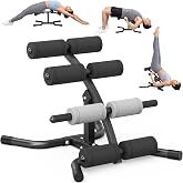 DERACY Mini Inversion Table with Rollers, Back Extension Machine | Spine Decompression Table, Inversion Tables for Back Pain, Back Stretcher, Back Decompression Devices