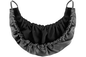 Nayubo Beard Bonnet Beard Bandana for Men Facial Hair Beard Bib Adjustable Beard Guard Cover Mens Bedtime Apron Cap Double La