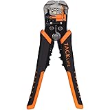 Wire Stripper, Self-Adjusting 8.4 Inch Cable Cutter Crimper, 3 in 1 Multi Pliers for Wire Stripping, Cutting, Crimping