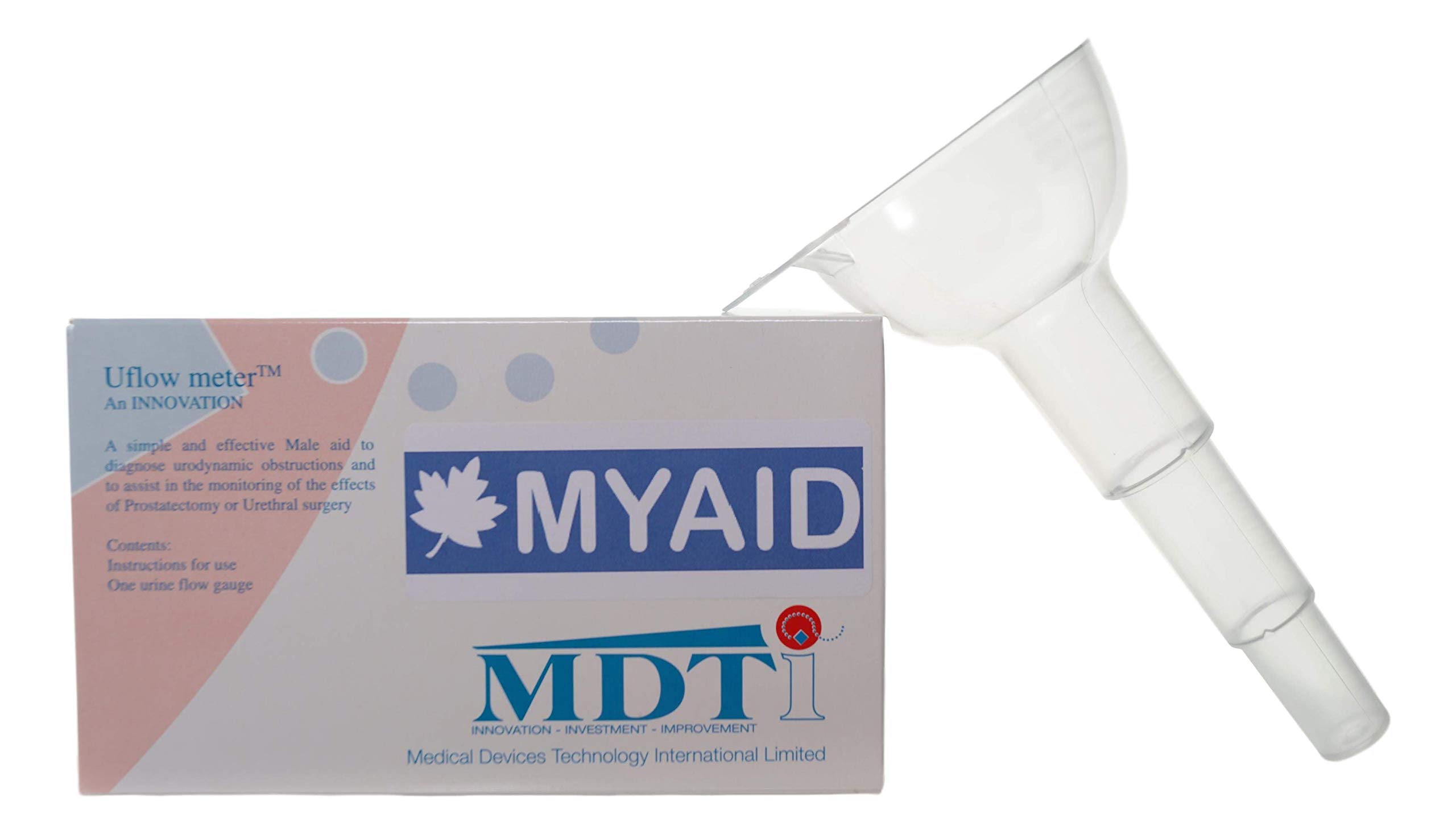 MYAID Uflow Meter, Monitor Male Urine Flow Rate at Home