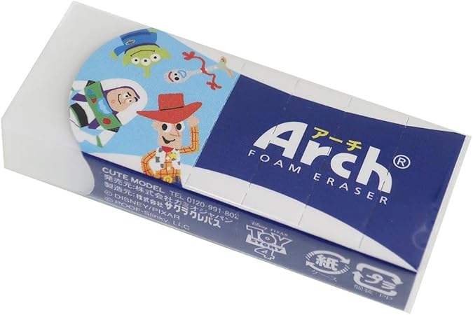 Amazon Co Jp トイストーリー4 消しゴム Arch アーチ ケシゴム 21年新入学 ディズニー 文房具 オフィス用品