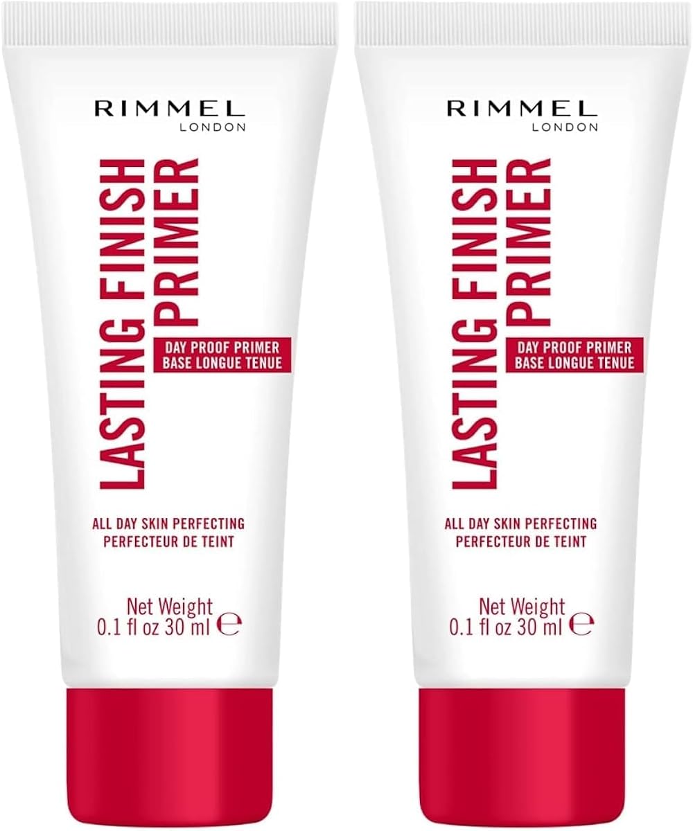 Rimmel London Lasting Finish Pore Minimizing Primer Clear Matte 30 ml Pack of 2