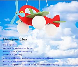 ACZZ Araña Arañas de madera Niño Avión de madera Habitación de los