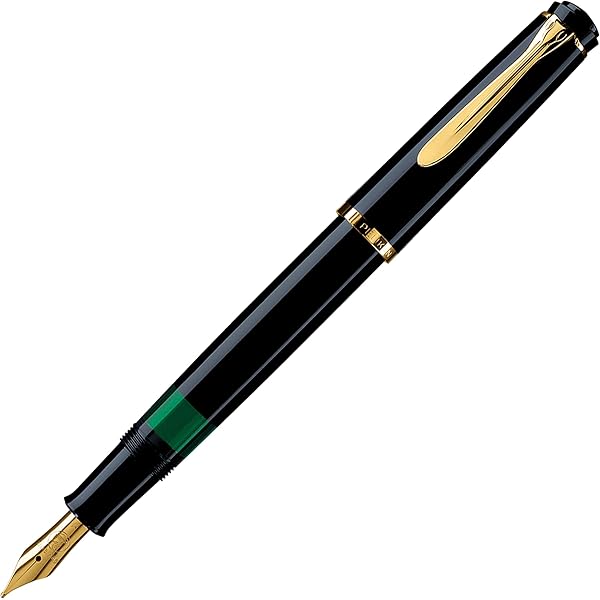 Amazon.com: Pelikan Souver?n M400 Plunger Fountain Pen - Black
