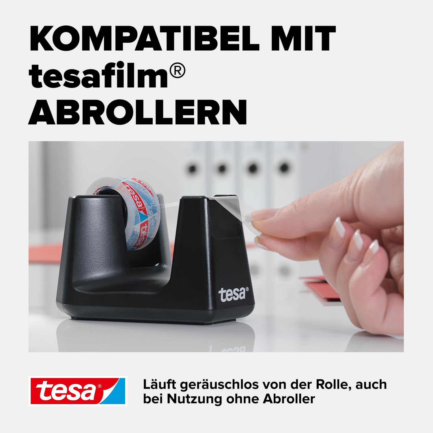 tesa tesafilm standard - Transparentes Multifunktions-Klebeband für Heim- Schul- und Büroanwendungen - 10 m x 15 mm - 10er Pack 6
