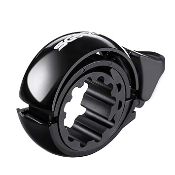 SGODDE Fahrradklingel Laut,O Design Fahrradglocke für Alle Fahrrad Lenker, Q Bell Radfahren Fahrrad Glocke MTB Mountainbike A