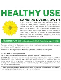 Best Candida Cleanse (Non-GMO) 120 cápsulas: Extra Strength – Potente tratamiento de...