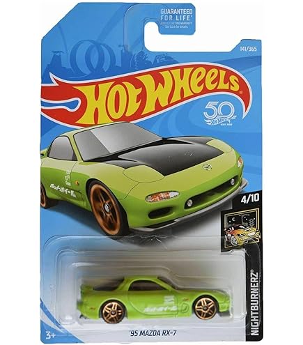 Amazon.com: Hot Wheels 2020 Hw Turbo '95 Mazda RX-7, 43/250 Orange