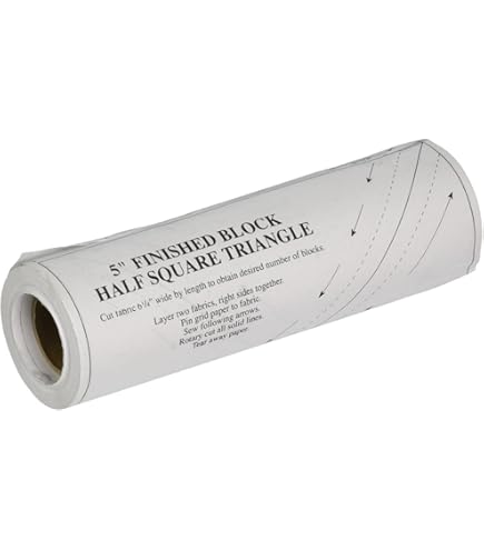Triangles on a Roll 2,5 Half Square 50ft Roll H250