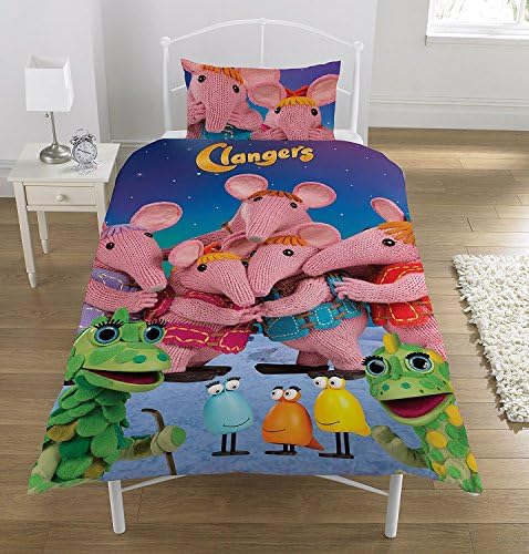 The Clangers 135 x 200cm Single Duvet Set