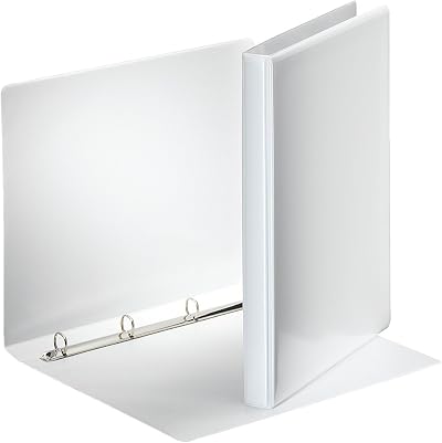Esselte A4 Essentials Presentation Binder White 3 cm Spine PP