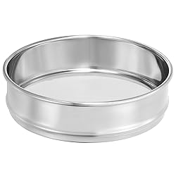 PATIKIL 130 Mesh Lab Sieve, 8" Diameter Test Sieve