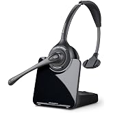 Plantronics CS510 - Over-the-Head monaural Wireless Headset System DECT 6.0 (Renewed)