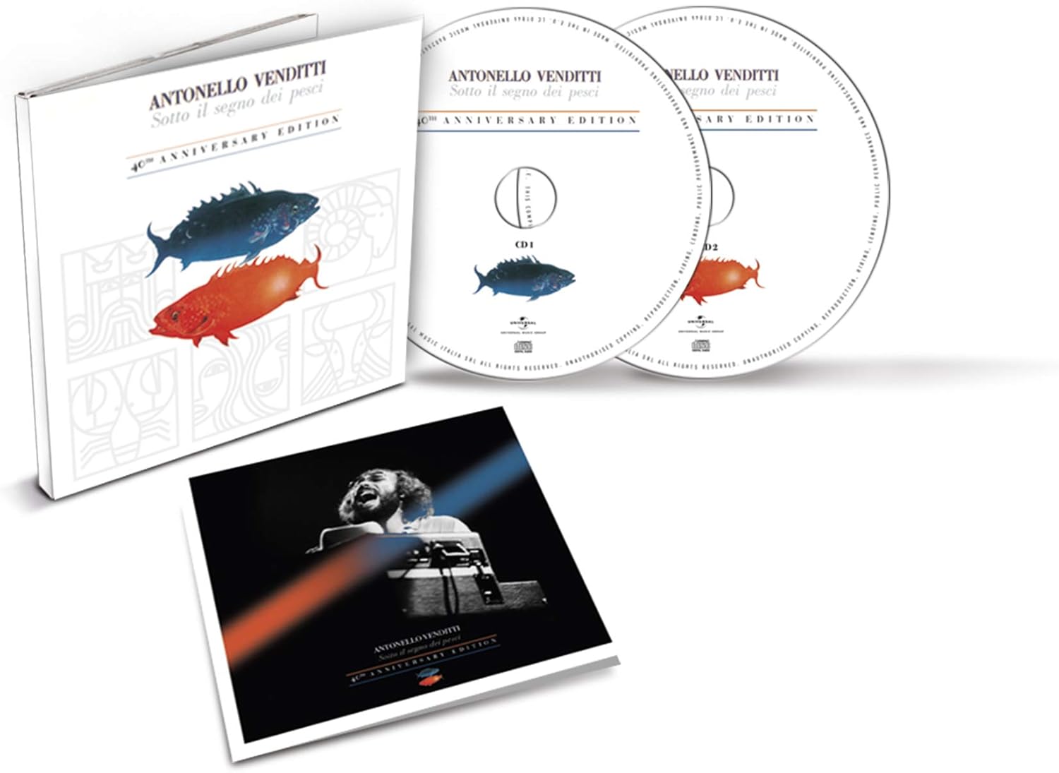 Sotto Il Segno Dei Pesci 40 Anniversario Venditti Antonello Amazon It Musica