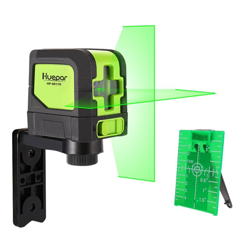 Nivelador de Líneas Cruz LEVELSURE G Láser Autonivelante de Verde Línea Horizontal