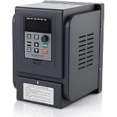 Oumefar VFD 1.5KW Variable Frequency Drive Motor Speed Controller | 1-Phase 220V Input 3-Phase 380V Output, with PWM Control and Overload Protection for CNC Pumps Fans