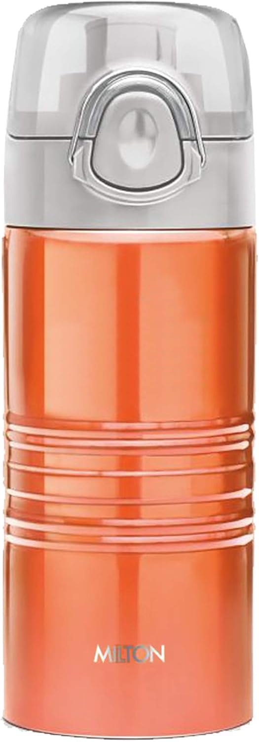 Buy Milton Vogue 500 Stainless Steel Water Bottle, 500ml, Orange Online