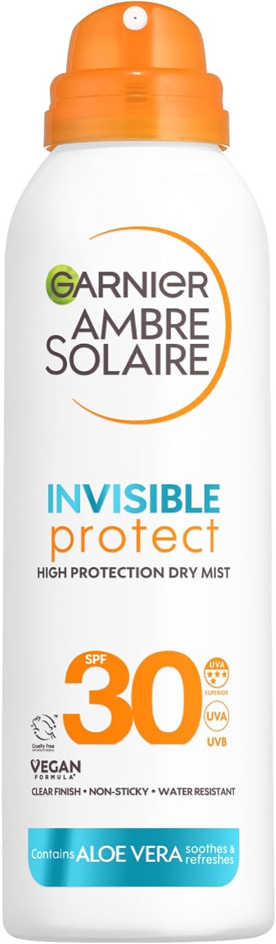 Garnier Ambre Solaire Invisible Protect SPF 30 Face Dry Mist 150ml