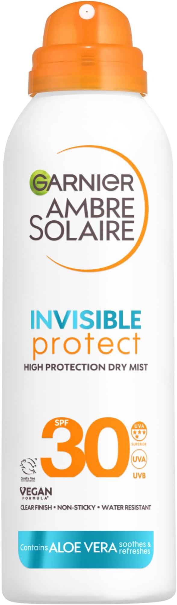 Garnier Ambre Solaire Invisible Protect SPF 30 Face Dry Mist 150ml