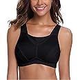 Wingslove Women's High Impact Sports Bra Full Coverage Wirefree Non Padded Workout Bra Plus Size