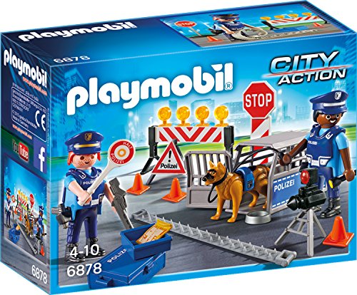 Playmobil 6873 - Polizei-Einsatzwagen & 6878 - Polizei-Straßensperre – Bild 6