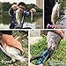 TRUSCEND Bass and Trout Fishing Lures,Twitching Lures Rechargeable LED Slowing Sinking Baits with Mustad Hooks Freshwater and Saltwater,Minnow Jerkbait Crankbait