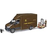 Bruder 02678 MB Sprinter UPS with Driver and Accessories