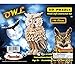 Puzzled 3D Puzzle Owl Wood Craft Construction Model Kit, Fun Unique & Educational DIY Wooden Toy Assemble Model Unfinished Crafting Hobby Puzzle to Build & Paint for Decoration 146 Pieces Pack
