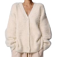 トップス andwang fur bonbon cardigan トップス andwang fur bonbon cardigan Fur bonbon cardigan (gray)