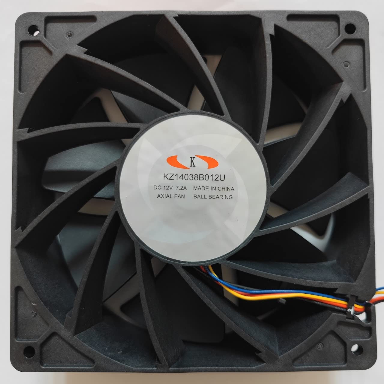 WHATSMINER Delta Server Fan KZ14038B012U 4PIN 12v 7.20A 14038 14CM Cooling Fan