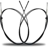 zyamstr 2Pcs 12FT Throttle Shift Remote Control Cable 0173112 173112 | Fit for Johnson Evinrude Controls, Outboard Engine Control
