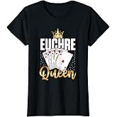 Euchre Queen Euchre Game T-Shirt