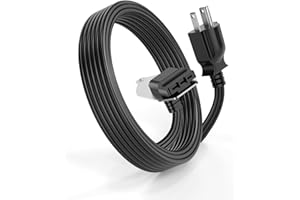 VHBW EZ Connect Power Cord for InSinkErator Garbage Disposal, 4FT Plug-in Cable Compatible with EZ Connect Power & Advanced Series Continuous Feed Models, Works with Air Switch Kit (CRD-EZ)