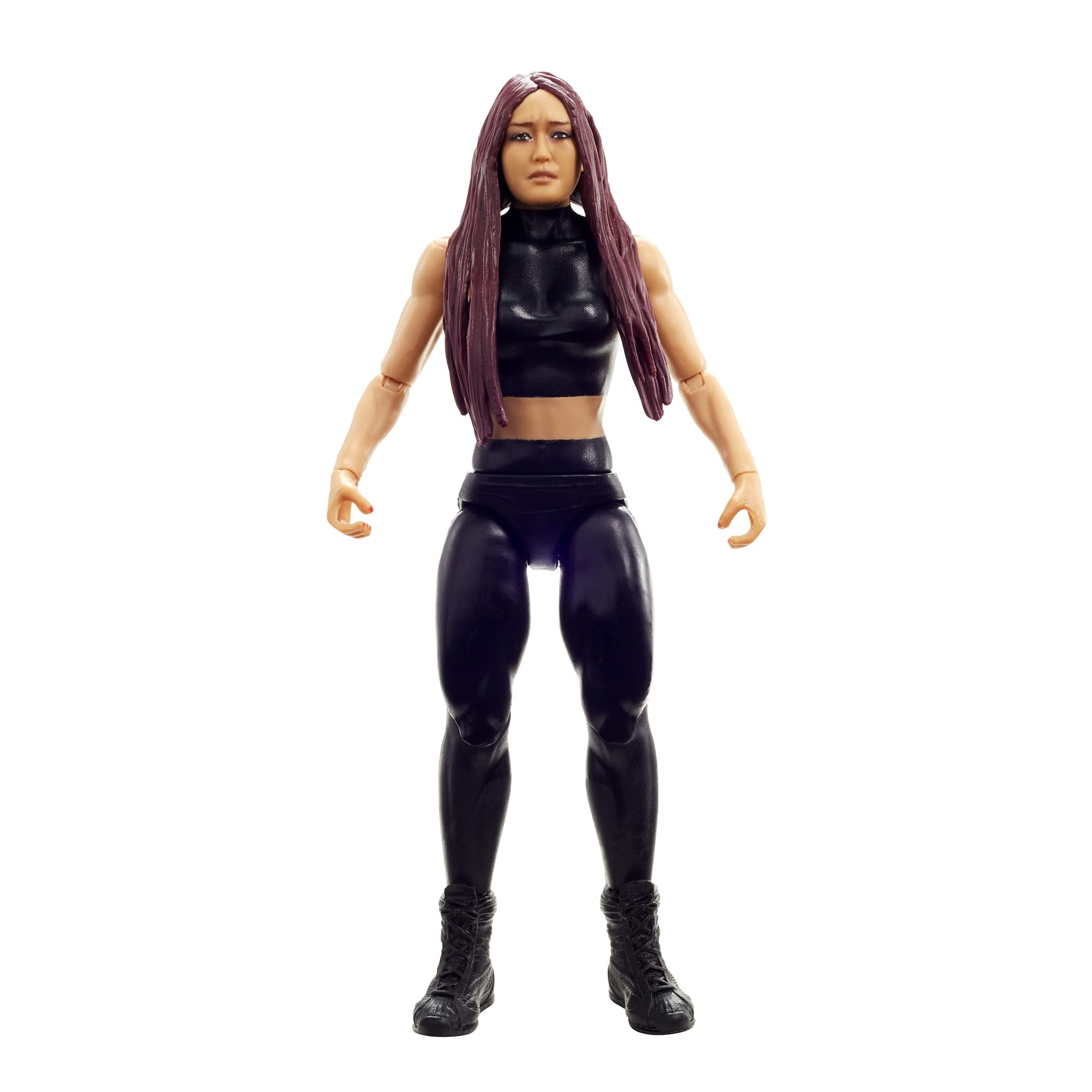 WWE GTG58 Io Shirai Basic Action Figures, Posable 6 Inch/15.24 cm Collectible for Ages 6 Years Old & Up, Multicolor