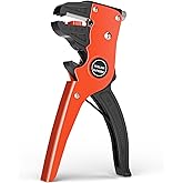 VCELINK Automatic Quickstrip Wire Stripper and Cutter, 2 in 1 Adjustable Wire Stripping Tool&Eagle Nose for Electrical Cable/