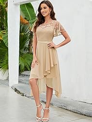 Wedtrend Champagne Women's Bridesmaid Dresses, 2023