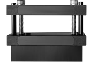 JMSMSH Knife Makers Grinding jig，Carbide Surface for File Guide，Hardened File Guide Knife