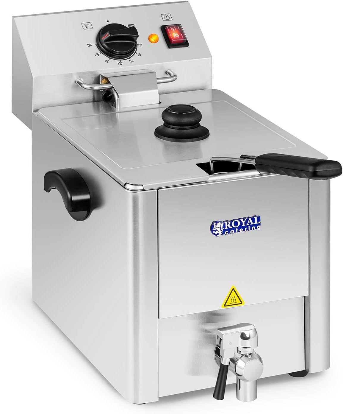 Royal Catering RCEF 13EEGO Deep Fryer Electric Fat Fryer (13 L, 3250 W