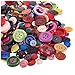 Juvale 1000 Pack Assorted Buttons for Crafts, Round Resin Sewing Buttons with 2 or 4 Holes, and Sizes