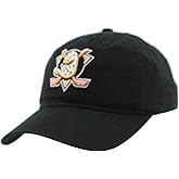 ZHATS NHL Unisex-Adult NHL Officially Licensed Adjustable Hat Scholarship Icon Black